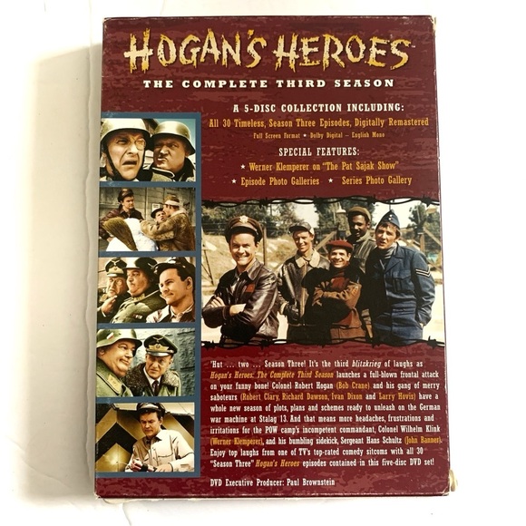 Hogans Heroes Season 3 DVD Set - Picture 2 of 6